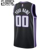 Barn Sacramento Kings Tröja Skräddarsydda Nike 2023-24 Icon Edition Svart Swingman